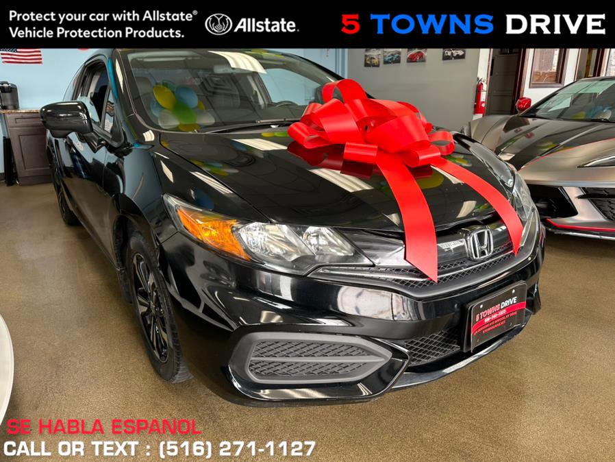 2014 Honda Civic Coupe 2dr CVT EX, available for sale in Inwood, New York | 5 Towns Drive. Inwood, New York 2014 Honda Civic Coupe 2dr CVT EX, available for sale in Inwood, New York | 5 Towns Drive. Inwood, New York