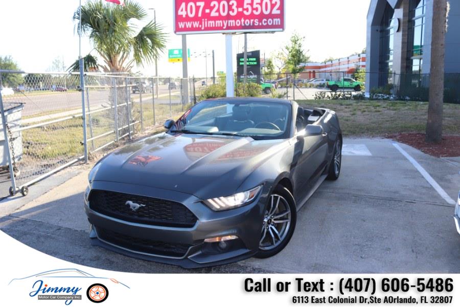 2015 Ford Mustang 2dr Conv EcoBoost Premium, available for sale in Orlando, Florida | Jimmy Motor Car Company Inc. Orlando, Florida