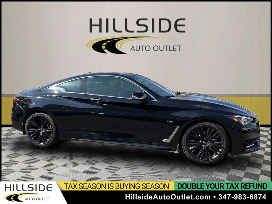2020 Infiniti Q60 3.0t LUXE, available for sale in Jamaica, New York | Hillside Auto Outlet 2. Jamaica, New York 2020 Infiniti Q60 3.0t LUXE, available for sale in Jamaica, New York | Hillside Auto Outlet 2. Jamaica, New York