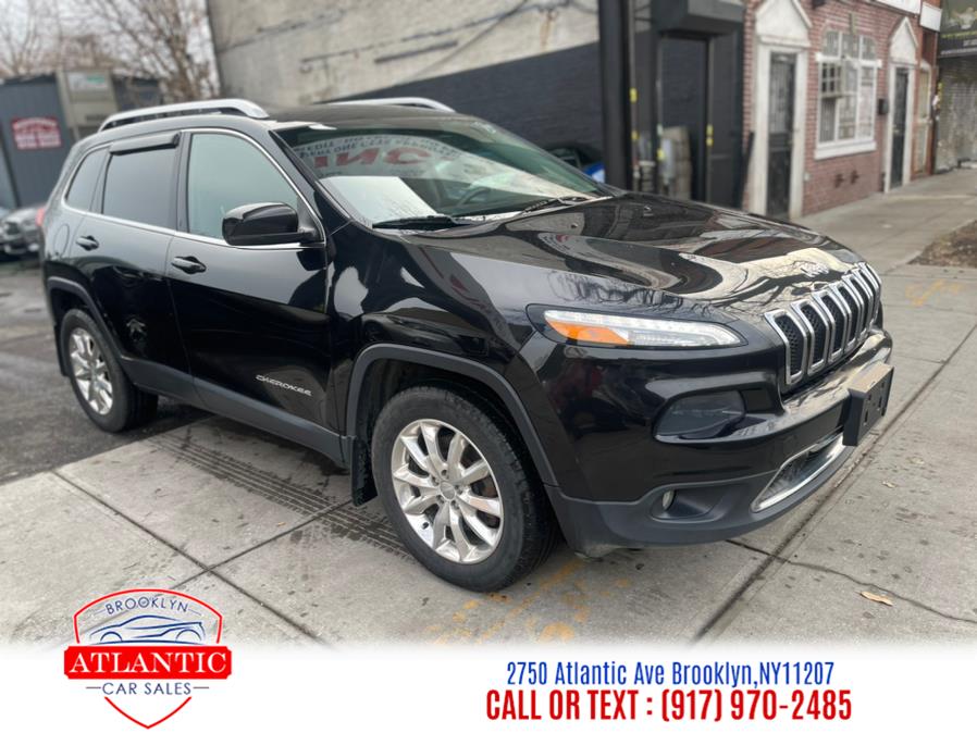 2014 Jeep Cherokee 4WD 4dr Limited, available for sale in Brooklyn, New York | Atlantic Car Sales. Brooklyn, New York 2014 Jeep Cherokee 4WD 4dr Limited, available for sale in Brooklyn, New York | Atlantic Car Sales. Brooklyn, New York