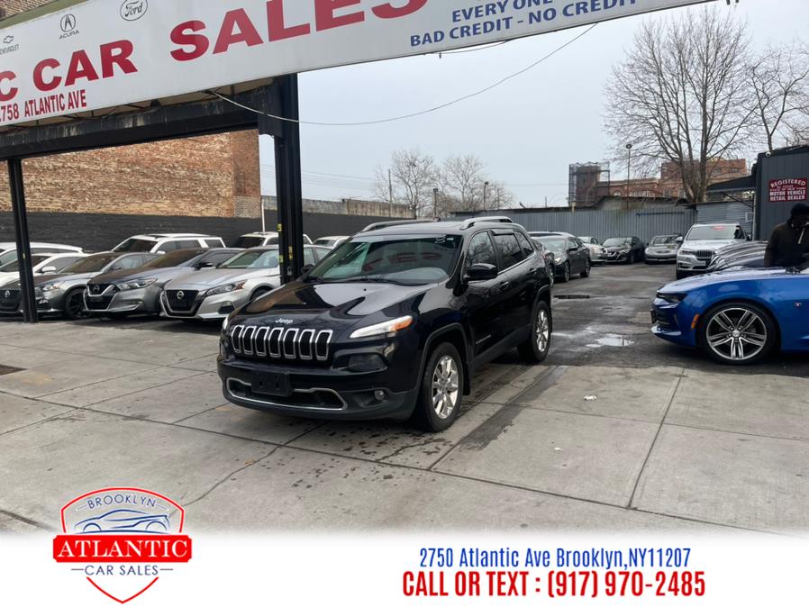 2014 Jeep Cherokee 4WD 4dr Limited, available for sale in Brooklyn, New York | Atlantic Car Sales. Brooklyn, New York