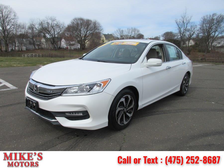 2016 Honda Accord Sedan 4dr I4 CVT EX, available for sale in Stratford, Connecticut | Mike's Motors LLC. Stratford, Connecticut