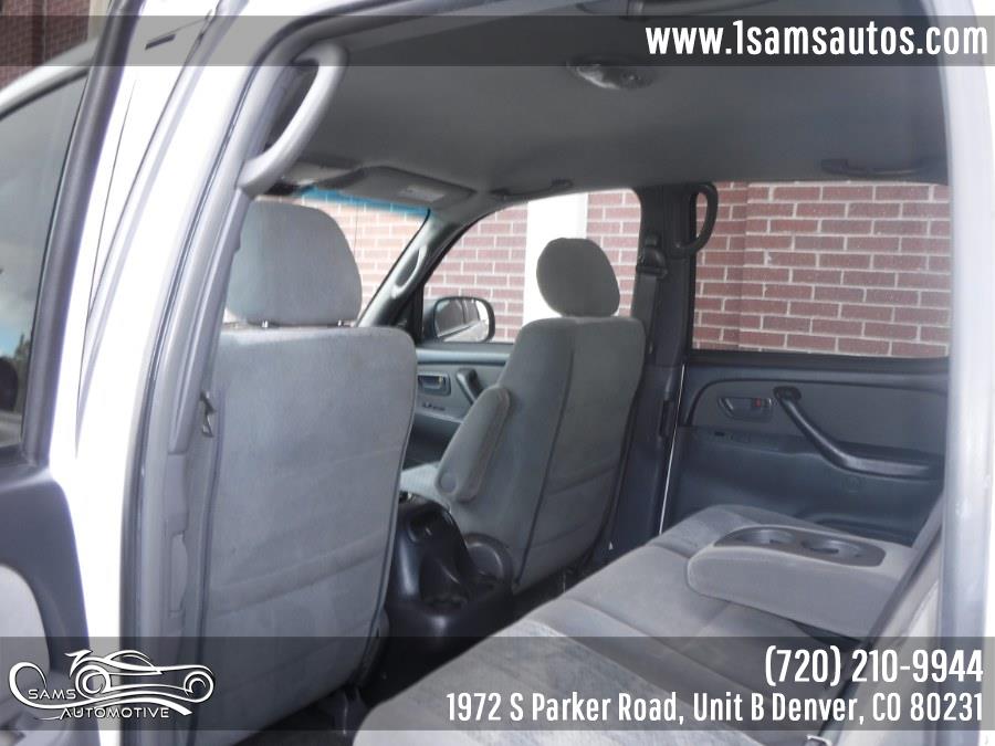 2006 Toyota Tundra DoubleCab V8 SR5 4WD, available for sale in Denver, Colorado | Sam's Automotive. Denver, Colorado 2006 Toyota Tundra DoubleCab V8 SR5 4WD, available for sale in Denver, Colorado | Sam's Automotive. Denver, Colorado