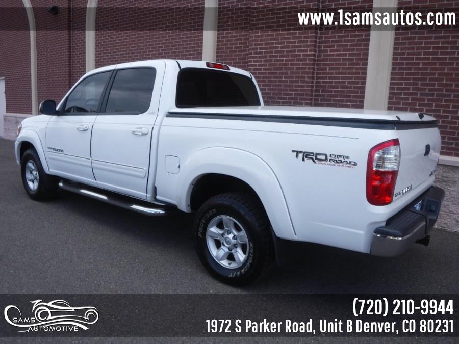 2006 Toyota Tundra DoubleCab V8 SR5 4WD, available for sale in Denver, Colorado | Sam's Automotive. Denver, Colorado 2006 Toyota Tundra DoubleCab V8 SR5 4WD, available for sale in Denver, Colorado | Sam's Automotive. Denver, Colorado