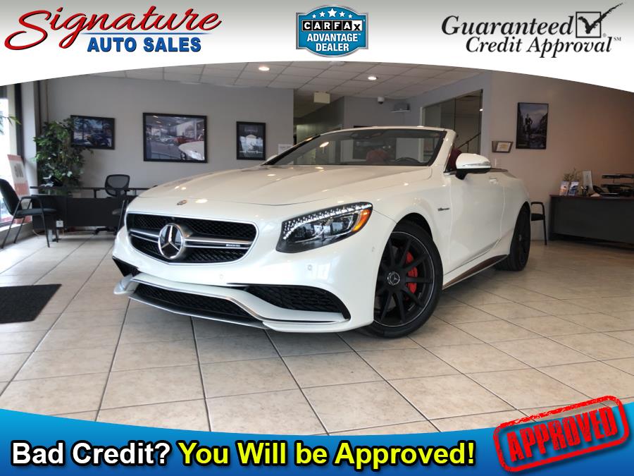 2017 Mercedes-Benz S-Class AMG S 63 4MATIC Cabriolet, available for sale in Franklin Square, New York | Signature Auto Sales. Franklin Square, New York