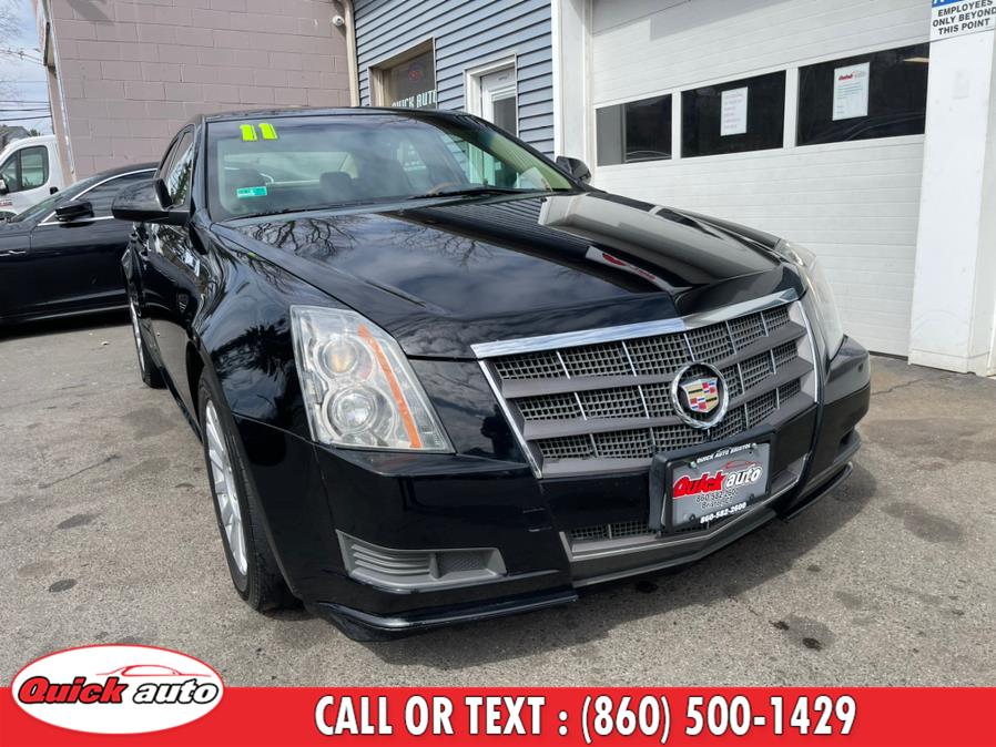 2011 Cadillac CTS Sedan 4dr Sdn 3.0L Luxury AWD, available for sale in Bristol, Connecticut | Quick Auto LLC. Bristol, Connecticut