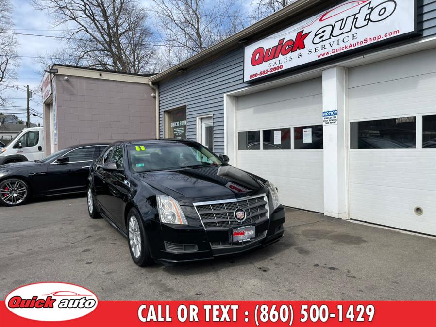 2011 Cadillac CTS Sedan 4dr Sdn 3.0L Luxury AWD, available for sale in Bristol, Connecticut | Quick Auto LLC. Bristol, Connecticut 2011 Cadillac CTS Sedan 4dr Sdn 3.0L Luxury AWD, available for sale in Bristol, Connecticut | Quick Auto LLC. Bristol, Connecticut