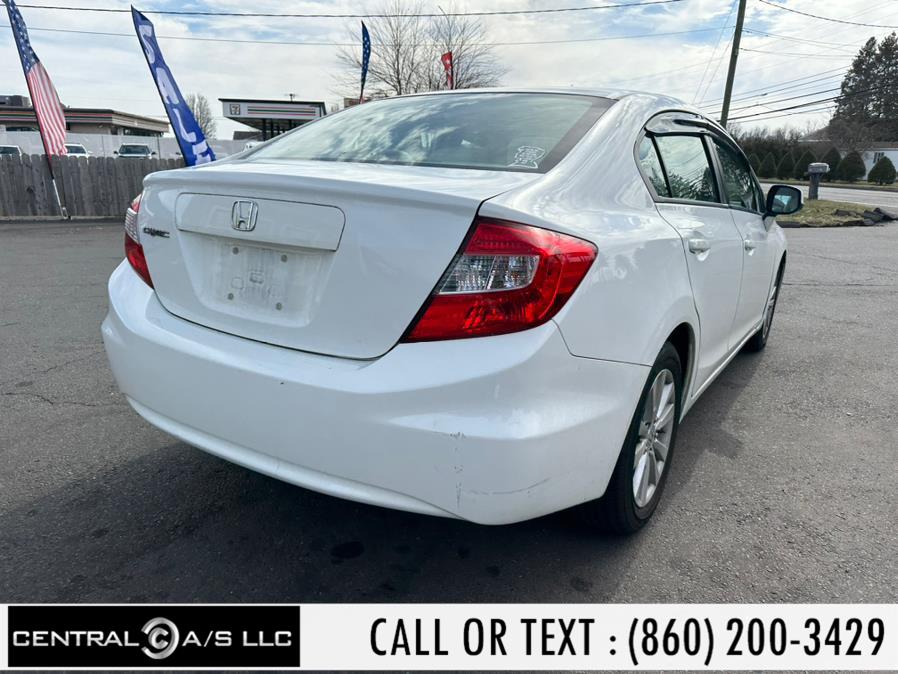 2012 Honda Civic Sdn 4dr Auto EX, available for sale in East Windsor, Connecticut | Central A/S LLC. East Windsor, Connecticut 2012 Honda Civic Sdn 4dr Auto EX, available for sale in East Windsor, Connecticut | Central A/S LLC. East Windsor, Connecticut