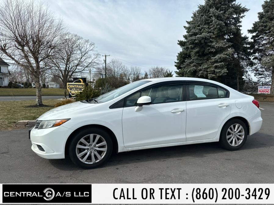 2012 Honda Civic Sdn 4dr Auto EX, available for sale in East Windsor, Connecticut | Central A/S LLC. East Windsor, Connecticut 2012 Honda Civic Sdn 4dr Auto EX, available for sale in East Windsor, Connecticut | Central A/S LLC. East Windsor, Connecticut