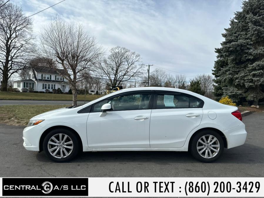 2012 Honda Civic Sdn 4dr Auto EX, available for sale in East Windsor, Connecticut | Central A/S LLC. East Windsor, Connecticut 2012 Honda Civic Sdn 4dr Auto EX, available for sale in East Windsor, Connecticut | Central A/S LLC. East Windsor, Connecticut