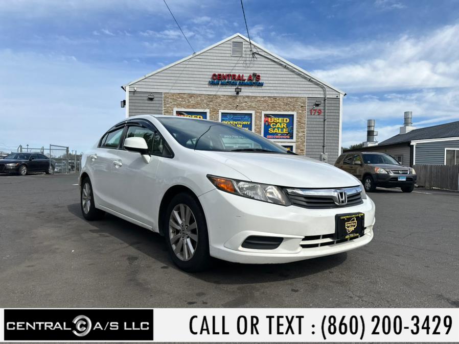 2012 Honda Civic Sdn 4dr Auto EX, available for sale in East Windsor, Connecticut | Central A/S LLC. East Windsor, Connecticut 2012 Honda Civic Sdn 4dr Auto EX, available for sale in East Windsor, Connecticut | Central A/S LLC. East Windsor, Connecticut