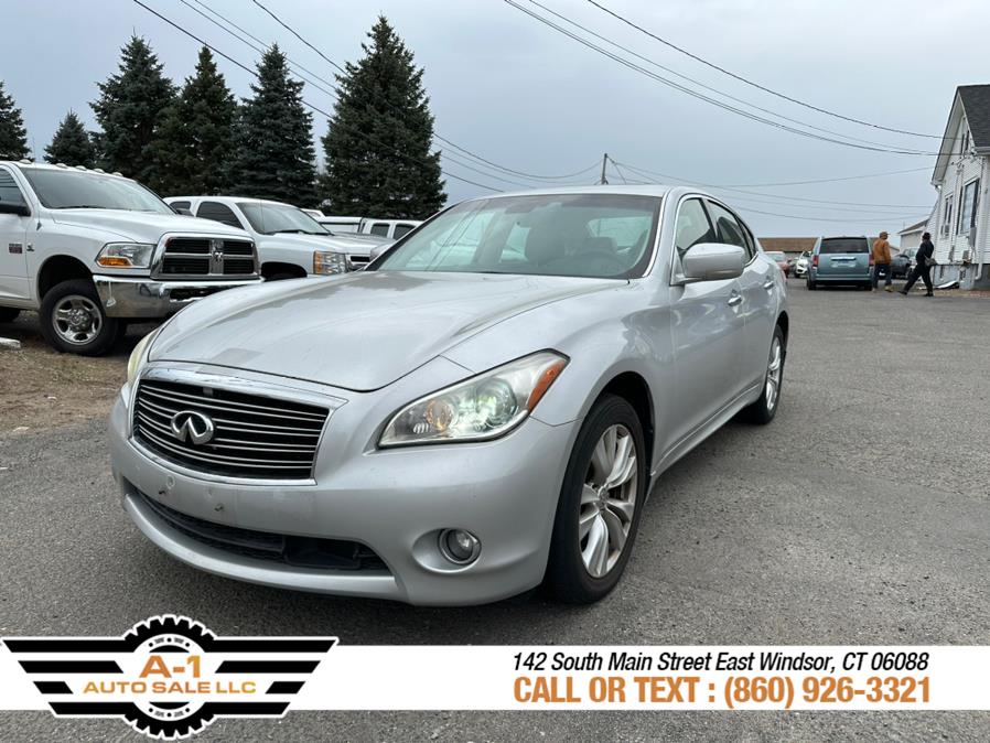 2011 Infiniti M37 4dr Sdn AWD, available for sale in East Windsor, Connecticut | A1 Auto Sale LLC. East Windsor, Connecticut