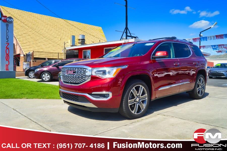 2017 GMC Acadia AWD 4dr Denali, available for sale in Moreno Valley, California | Fusion Motors Inc. Moreno Valley, California