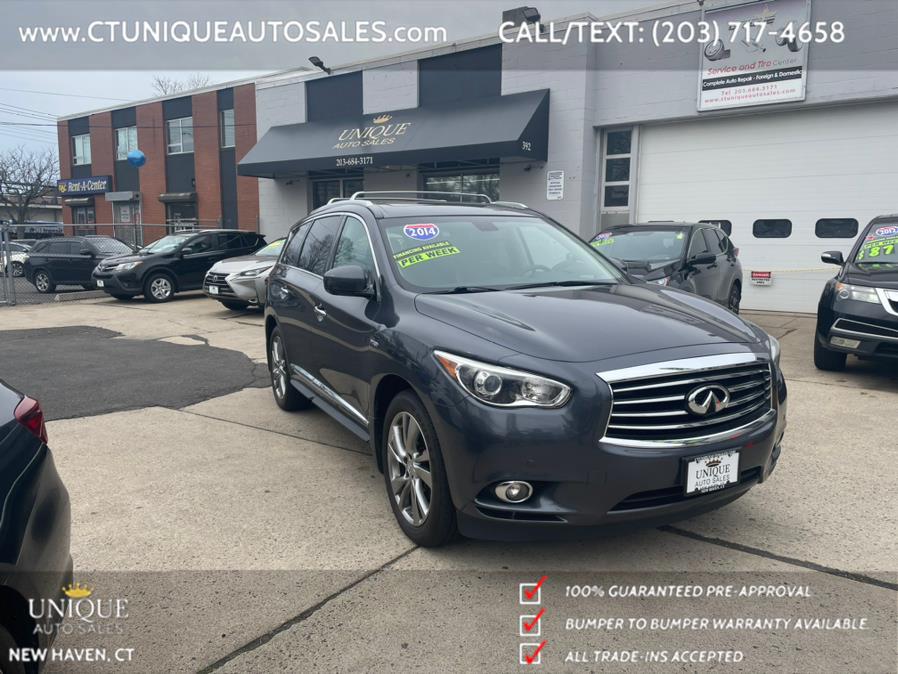 2014 INFINITI QX60 AWD 4dr Hybrid, available for sale in New Haven, Connecticut | Unique Auto Sales LLC. New Haven, Connecticut