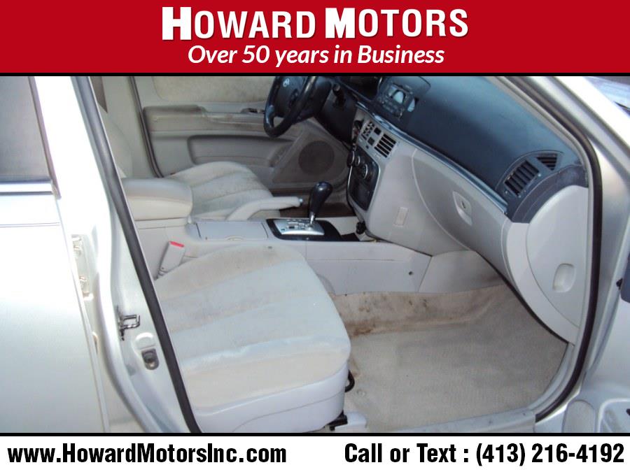 2006 Hyundai Sonata 4dr Sdn GLS V6 Auto, available for sale in Springfield, Massachusetts | Howard Motors. Springfield, Massachusetts 2006 Hyundai Sonata 4dr Sdn GLS V6 Auto, available for sale in Springfield, Massachusetts | Howard Motors. Springfield, Massachusetts