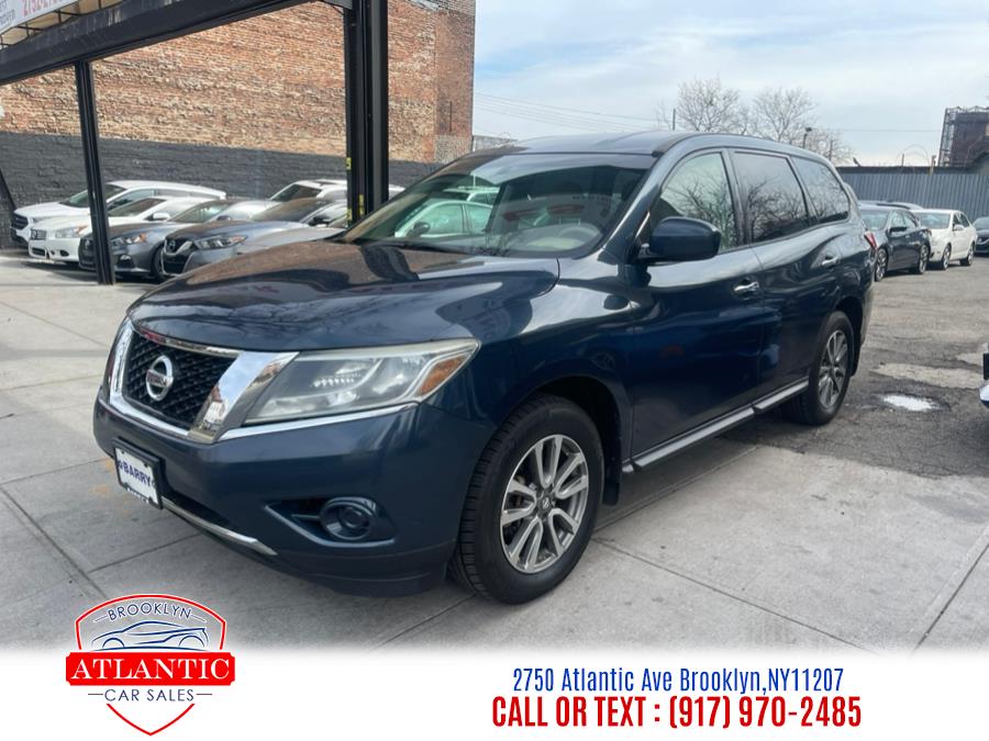 2013 Nissan Pathfinder 4WD 4dr SV, available for sale in Brooklyn, New York | Atlantic Car Sales. Brooklyn, New York 2013 Nissan Pathfinder 4WD 4dr SV, available for sale in Brooklyn, New York | Atlantic Car Sales. Brooklyn, New York