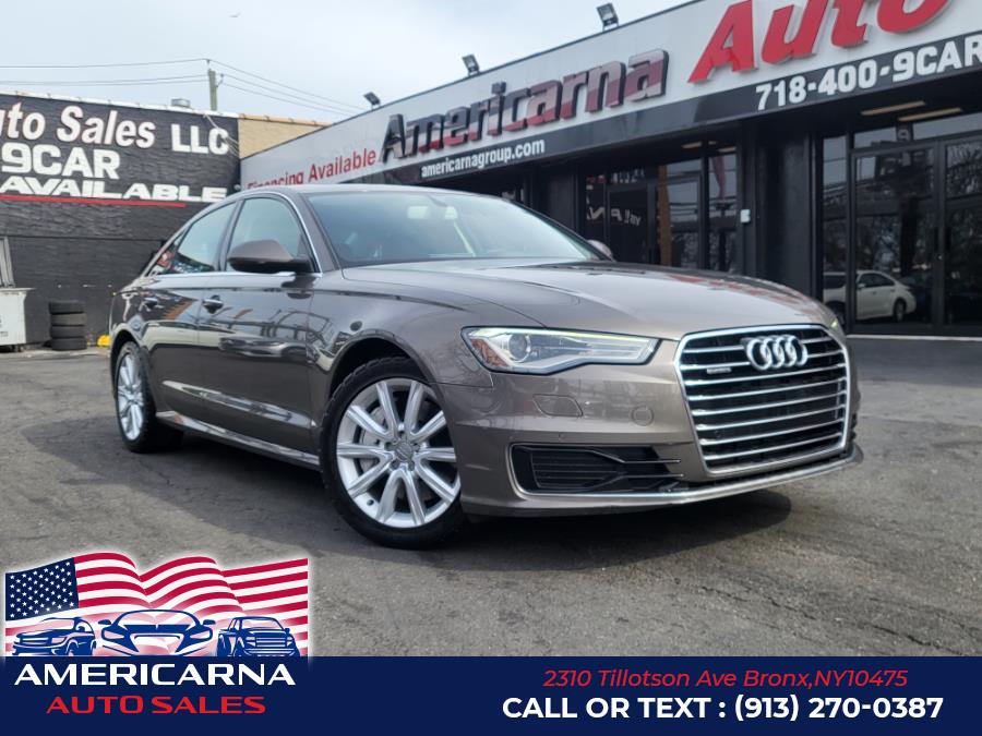 2016 Audi A6 4dr Sdn quattro 2.0T Premium Plus, available for sale in Bronx, New York | Americarna Auto Sales LLC. Bronx, New York 2016 Audi A6 4dr Sdn quattro 2.0T Premium Plus, available for sale in Bronx, New York | Americarna Auto Sales LLC. Bronx, New York