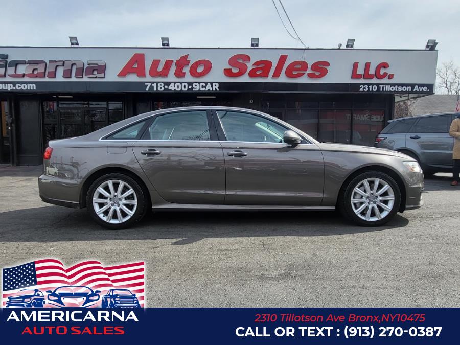 2016 Audi A6 4dr Sdn quattro 2.0T Premium Plus, available for sale in Bronx, New York | Americarna Auto Sales LLC. Bronx, New York 2016 Audi A6 4dr Sdn quattro 2.0T Premium Plus, available for sale in Bronx, New York | Americarna Auto Sales LLC. Bronx, New York