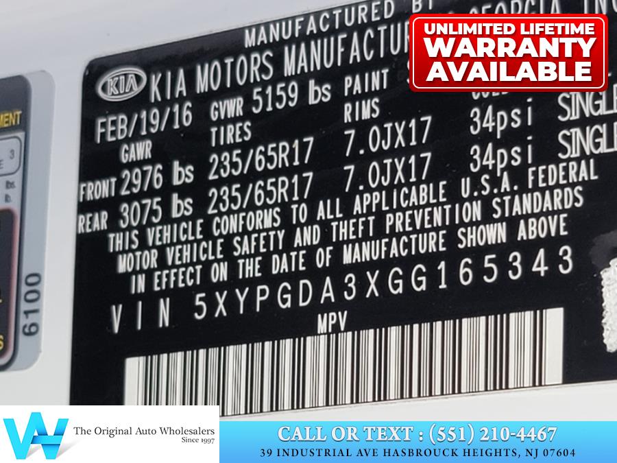 2016 Kia Sorento AWD 4dr 2.4L LX, available for sale in Hasbrouck Heights, New Jersey | AW Auto & Truck Wholesalers, Inc. Hasbrouck Heights, New Jersey 2016 Kia Sorento AWD 4dr 2.4L LX, available for sale in Hasbrouck Heights, New Jersey | AW Auto & Truck Wholesalers, Inc. Hasbrouck Heights, New Jersey