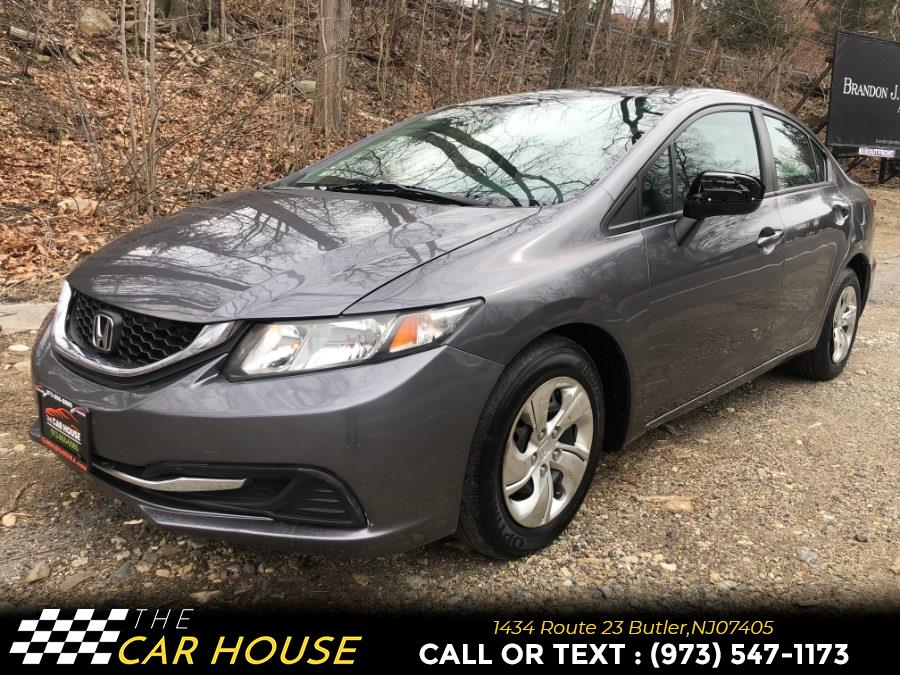 2015 Honda Civic Sedan 4dr CVT LX, available for sale in Butler, New Jersey | The Car House. Butler, New Jersey