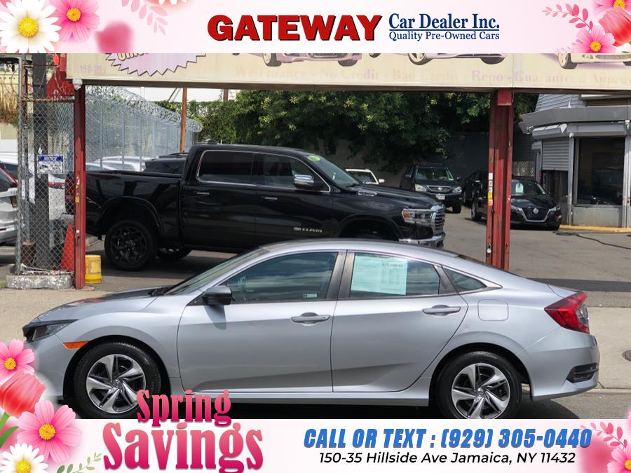 2019 Honda Civic Sedan LX CVT, available for sale in Jamaica, New York | Gateway Car Dealer Inc. Jamaica, New York 2019 Honda Civic Sedan LX CVT, available for sale in Jamaica, New York | Gateway Car Dealer Inc. Jamaica, New York