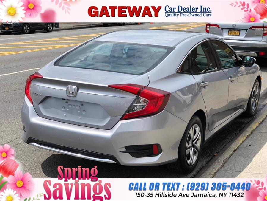 2019 Honda Civic Sedan LX CVT, available for sale in Jamaica, New York | Gateway Car Dealer Inc. Jamaica, New York 2019 Honda Civic Sedan LX CVT, available for sale in Jamaica, New York | Gateway Car Dealer Inc. Jamaica, New York