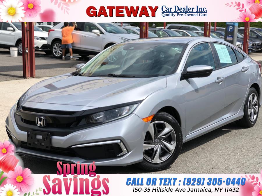 2019 Honda Civic Sedan LX CVT, available for sale in Jamaica, New York | Gateway Car Dealer Inc. Jamaica, New York