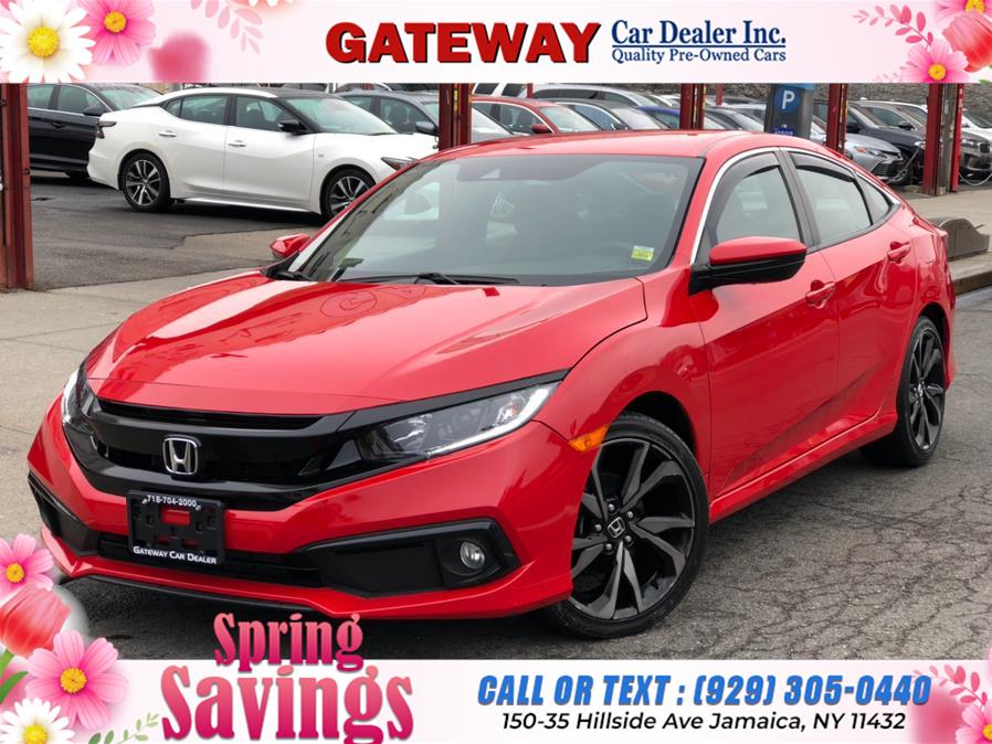 Used Honda Civic Sedan Sport CVT 2020 | Gateway Car Dealer Inc. Jamaica, New York