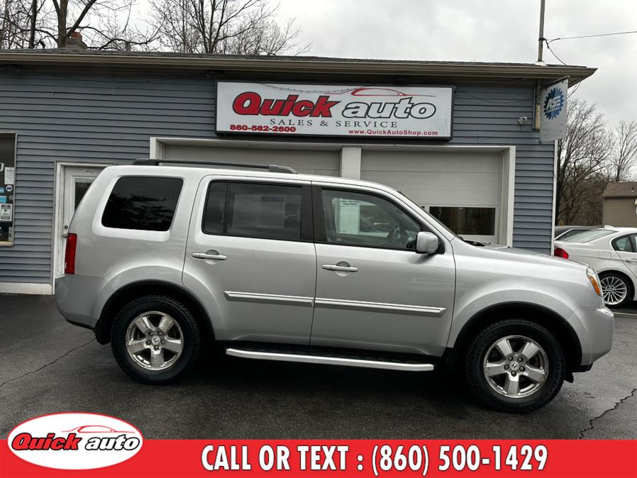 2011 Honda Pilot 4WD 4dr EX-L w/Navi, available for sale in Bristol, Connecticut | Quick Auto LLC. Bristol, Connecticut 2011 Honda Pilot 4WD 4dr EX-L w/Navi, available for sale in Bristol, Connecticut | Quick Auto LLC. Bristol, Connecticut