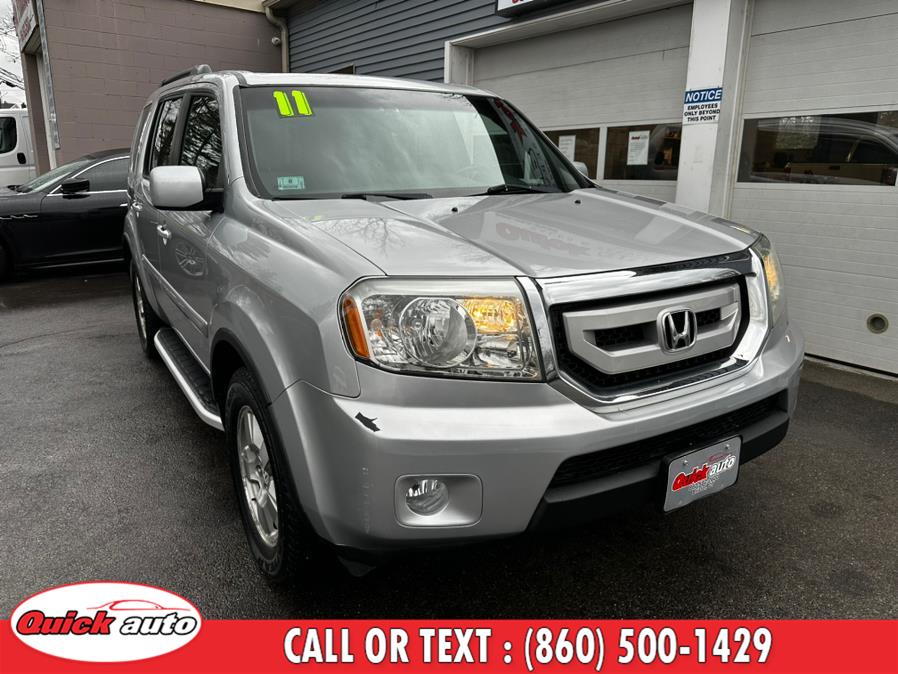 2011 Honda Pilot 4WD 4dr EX-L w/Navi, available for sale in Bristol, Connecticut | Quick Auto LLC. Bristol, Connecticut 2011 Honda Pilot 4WD 4dr EX-L w/Navi, available for sale in Bristol, Connecticut | Quick Auto LLC. Bristol, Connecticut