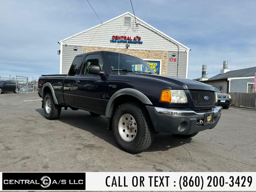 2002 Ford Ranger 4dr Supercab 4.0L XLT FX4 4WD, available for sale in East Windsor, Connecticut | Central A/S LLC. East Windsor, Connecticut 2002 Ford Ranger 4dr Supercab 4.0L XLT FX4 4WD, available for sale in East Windsor, Connecticut | Central A/S LLC. East Windsor, Connecticut