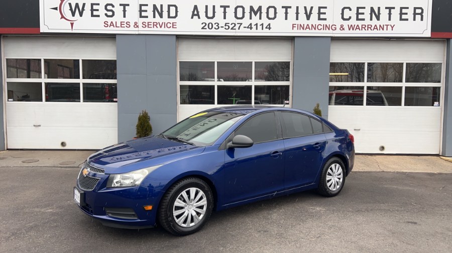 2013 Chevrolet Cruze 4dr Sdn Auto LS, available for sale in Waterbury, Connecticut | West End Automotive Center. Waterbury, Connecticut