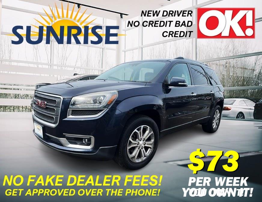 2015 GMC Acadia SLT w/SLT-1. Low Miles! ONE OWNER!!!, available for sale in Elmont, New York | Sunrise of Elmont. Elmont, New York