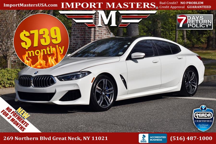 2022 BMW 8 Series 840i xDrive Gran Coupe AWD 4dr Sedan, available for sale in Great Neck, New York | Camy Cars. Great Neck, New York