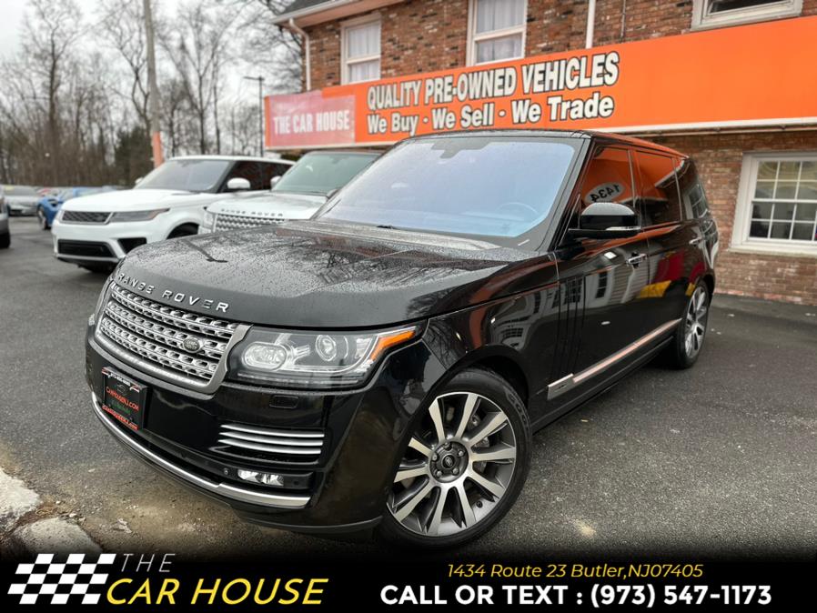 2015 Land Rover Range Rover 4WD 4dr Autobiography LWB, available for sale in Butler, New Jersey | The Car House. Butler, New Jersey