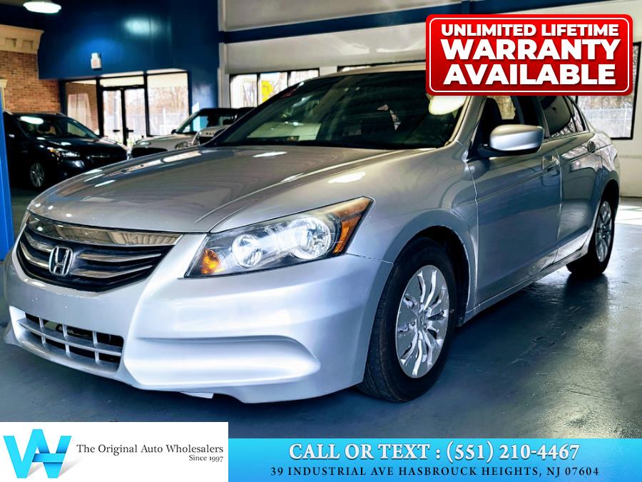 2012 Honda Accord Sdn 4dr I4 Auto LX, available for sale in Hasbrouck Heights, New Jersey | AW Auto & Truck Wholesalers, Inc. Hasbrouck Heights, New Jersey 2012 Honda Accord Sdn 4dr I4 Auto LX, available for sale in Hasbrouck Heights, New Jersey | AW Auto & Truck Wholesalers, Inc. Hasbrouck Heights, New Jersey