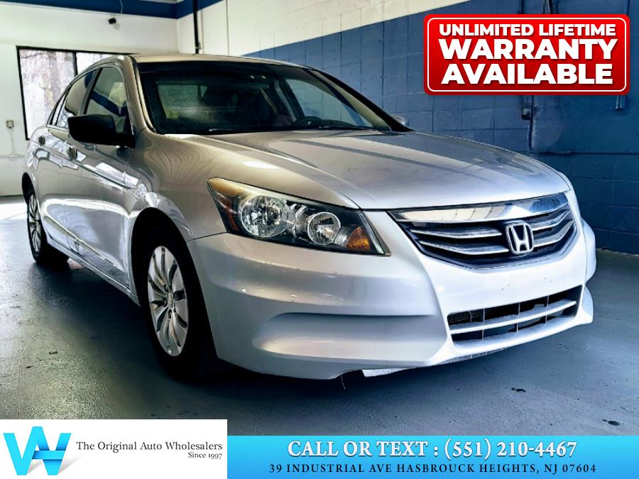 2012 Honda Accord Sdn 4dr I4 Auto LX, available for sale in Hasbrouck Heights, New Jersey | AW Auto & Truck Wholesalers, Inc. Hasbrouck Heights, New Jersey