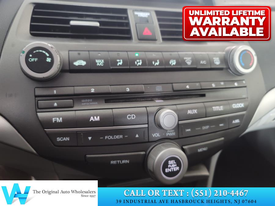 2012 Honda Accord Sdn 4dr I4 Auto LX, available for sale in Hasbrouck Heights, New Jersey | AW Auto & Truck Wholesalers, Inc. Hasbrouck Heights, New Jersey 2012 Honda Accord Sdn 4dr I4 Auto LX, available for sale in Hasbrouck Heights, New Jersey | AW Auto & Truck Wholesalers, Inc. Hasbrouck Heights, New Jersey