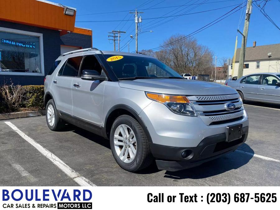 2015 Ford Explorer XLT Sport Utility 4D, available for sale in New Haven, Connecticut | Boulevard Motors LLC. New Haven, Connecticut