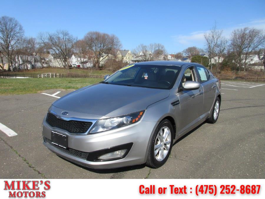 2012 Kia Optima 4dr Sdn 2.4L Auto EX, available for sale in Stratford, Connecticut | Mike's Motors LLC. Stratford, Connecticut
