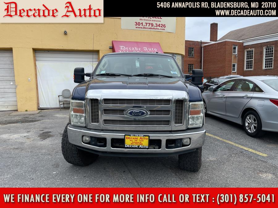 2008 Ford Super Duty F-250 SRW 4WD Crew Cab 156" Lariat, available for sale in Bladensburg, Maryland | Decade Auto. Bladensburg, Maryland