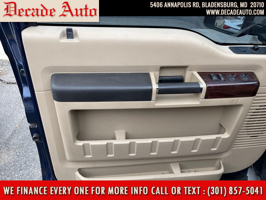 2008 Ford Super Duty F-250 SRW 4WD Crew Cab 156" Lariat, available for sale in Bladensburg, Maryland | Decade Auto. Bladensburg, Maryland 2008 Ford Super Duty F-250 SRW 4WD Crew Cab 156" Lariat, available for sale in Bladensburg, Maryland | Decade Auto. Bladensburg, Maryland
