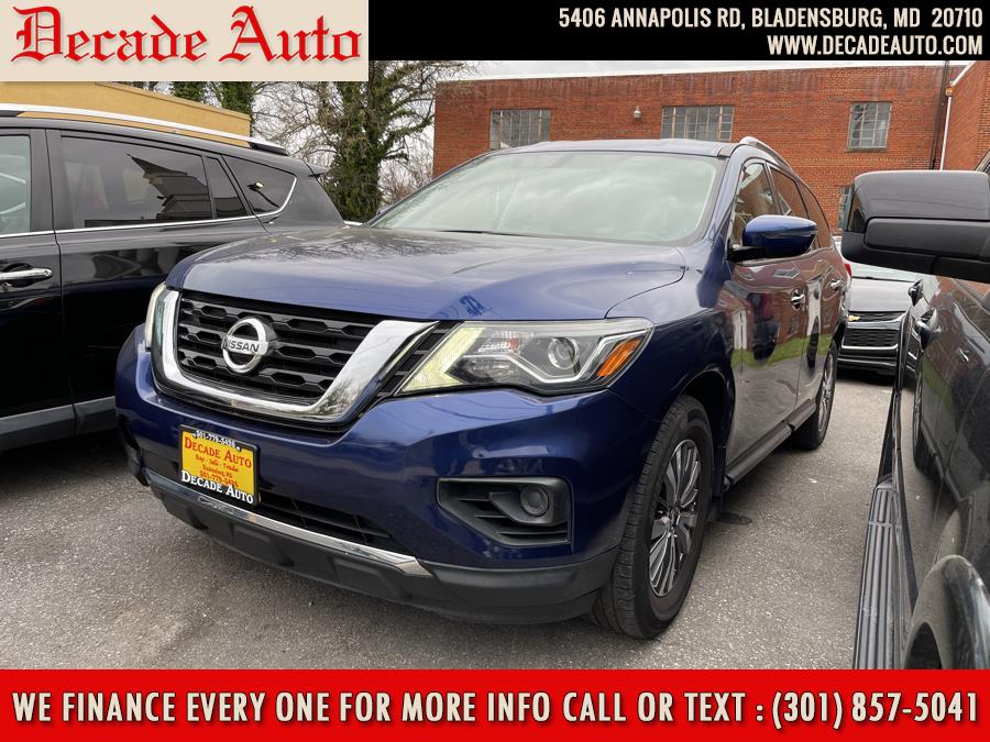 2018 Nissan Pathfinder 4x4 S, available for sale in Bladensburg, Maryland | Decade Auto. Bladensburg, Maryland 2018 Nissan Pathfinder 4x4 S, available for sale in Bladensburg, Maryland | Decade Auto. Bladensburg, Maryland