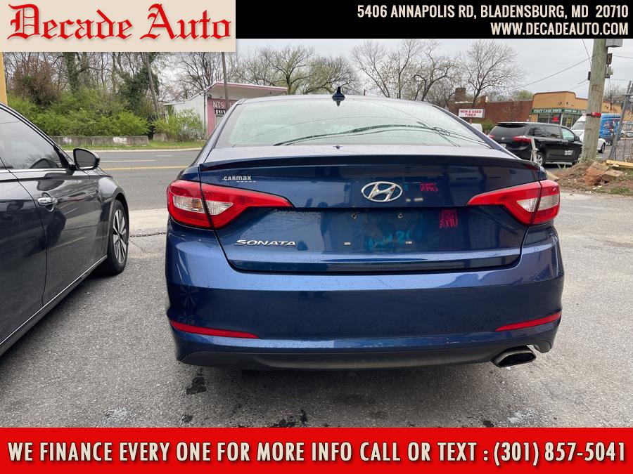 2016 Hyundai Sonata 4dr Sdn 2.4L SE, available for sale in Bladensburg, Maryland | Decade Auto. Bladensburg, Maryland 2016 Hyundai Sonata 4dr Sdn 2.4L SE, available for sale in Bladensburg, Maryland | Decade Auto. Bladensburg, Maryland