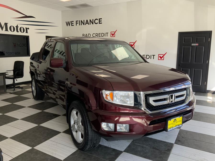 2010 Honda Ridgeline 4WD Crew Cab RTL w/Navi, available for sale in Hartford, Connecticut | Franklin Motors Auto Sales LLC. Hartford, Connecticut 2010 Honda Ridgeline 4WD Crew Cab RTL w/Navi, available for sale in Hartford, Connecticut | Franklin Motors Auto Sales LLC. Hartford, Connecticut