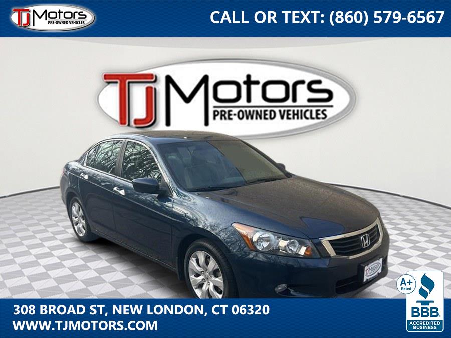 2010 Honda Accord Sdn 4dr V6 Auto EX-L, available for sale in New London, Connecticut | TJ Motors. New London, Connecticut