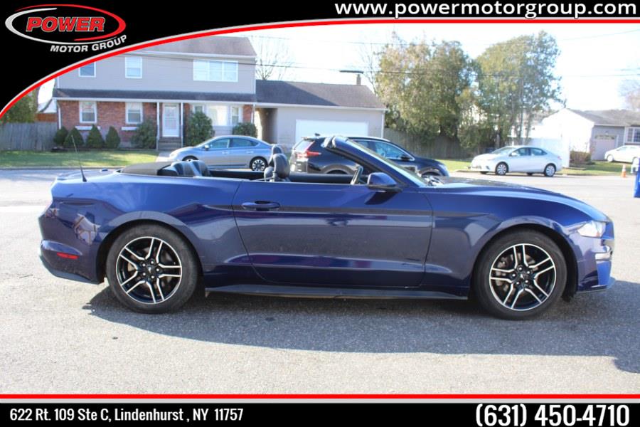 2020 Ford Mustang EcoBoost Premium Convertible, available for sale in Lindenhurst, New York | Power Motor Group. Lindenhurst, New York 2020 Ford Mustang EcoBoost Premium Convertible, available for sale in Lindenhurst, New York | Power Motor Group. Lindenhurst, New York