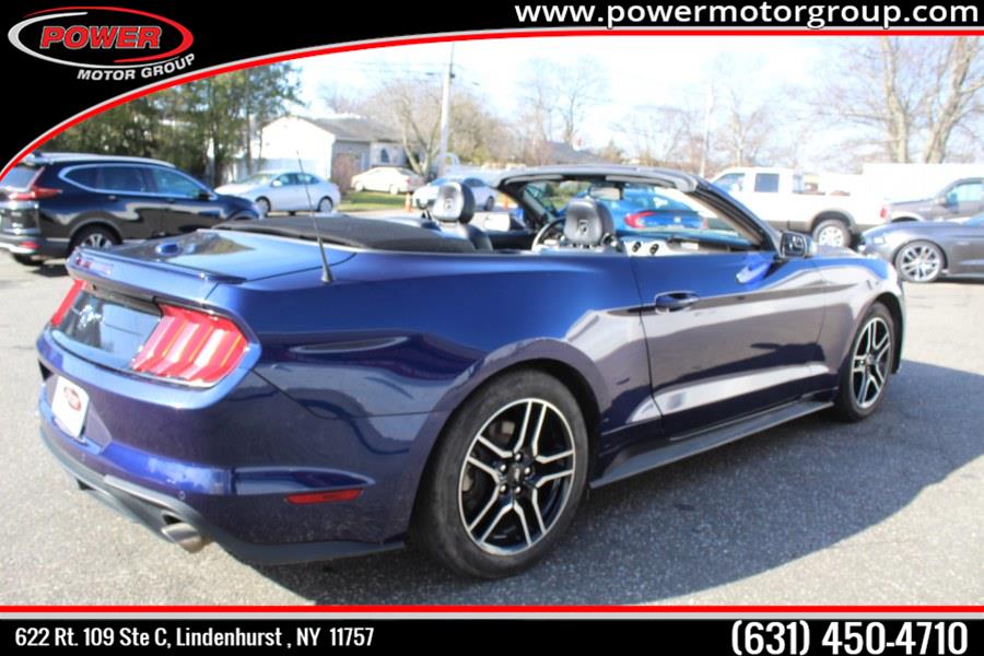 2020 Ford Mustang EcoBoost Premium Convertible, available for sale in Lindenhurst, New York | Power Motor Group. Lindenhurst, New York 2020 Ford Mustang EcoBoost Premium Convertible, available for sale in Lindenhurst, New York | Power Motor Group. Lindenhurst, New York