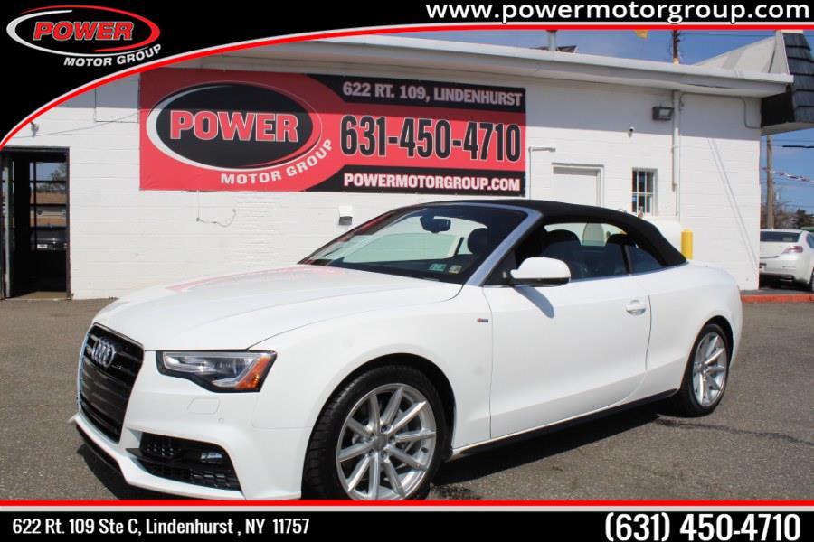 2017 Audi A5 Cabriolet 2.0 TFSI Sport, available for sale in Lindenhurst, New York | Power Motor Group. Lindenhurst, New York 2017 Audi A5 Cabriolet 2.0 TFSI Sport, available for sale in Lindenhurst, New York | Power Motor Group. Lindenhurst, New York