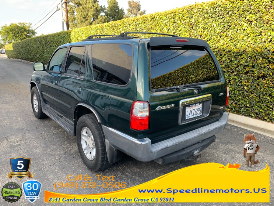 2002 Toyota 4Runner 4dr SR5 3.4L Auto (Natl), available for sale in Garden Grove, California | Speedline Motors. Garden Grove, California 2002 Toyota 4Runner 4dr SR5 3.4L Auto (Natl), available for sale in Garden Grove, California | Speedline Motors. Garden Grove, California